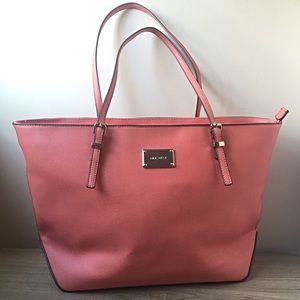 Nine West Coral Tote Bag Purse